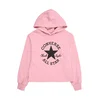 CONVERSE Majica roza/črna