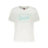 Tommy Jeans Majica ESSENTIAL svetlo zelena/bela