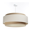 Luster na sajli DOBLO 1xE27/60W/230V krem/bež