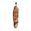 analni čep Fox Tail No. 1 srebrn