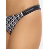 Calvin Klein Swimwear Bikini hlačke črna / bela