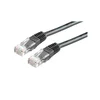 Secomp Value UTP PatchCord Cat6/Cl.E, crna, 0.5m ( 6182 )