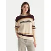 Patrizia Pepe Pulover 2K0352/K298-YA34 Écru Regular Fit