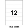 ETIKETE ILK 105X48MM PK100L ZWECKFORM 3424