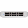UBIQUITI Lite 16 PoE; (8) GbE PoE+, (8) GbE ports; 45W total PoE availability; Wall mountable.