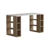 HANAH HOME Colmar Radni sto, 140x75x60cm, Krem-bela