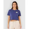 Rip Curl Surf Side Cropped ženska majica navy