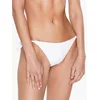 Calvin Klein Swimwear Spodnji del bikini Side Tie Cheeky KW0KW01858 Bela