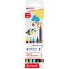 Flomasteri E-1200 1-3mm glitter , set 1/5 standardne boje