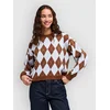RVCA Prep Sweater chocolate