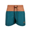Mens Block Swimsuit Blue/Caramel
