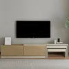 HANAH HOME TV polica Nest Travertine Warm Oak