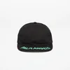 Čepica Palm Angels Kids Seasonal Logo Baseball Cap Black/ Green II