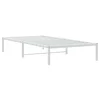 Metalni okvir za krevet bijeli 107x203 cm