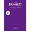 BRAHMS:EIN DEUTSCHES REQUIEM OP.45 FULL SCORE ARR.FOR CHAMBER ENS.
