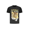 Cavalli Class Muška majica TXT60UJD060, Crna