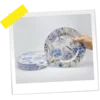 Tanjiri plavo cveće 26 cm, set 2 kom OP25438