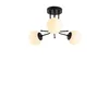 Opviq Luster Daisy 147 AV3, Metalni, Crni