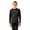 Majica Bauer Performance Baselayer Printed LS TOP Black Youth S
