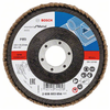 Bosch lamelni brusni disk X431, 115 mm, 22,23 mm, 80 Standard for Metal 2608603654