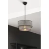 Opviq Luster Echo, 30x30cm, Crni