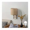 BRILAGI - LED zidna svetiljka NUBILA 1xE27/60W/230V matni hrom/svetlo braon