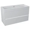 SAPHO Eleganten Umivalniški Set LARGO 99x50x41 cm - Bela