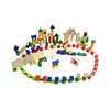 2Kids Toys - Barvne lesene kocke, 500 kosov