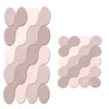 Lessentiel Maison 21011715PU Kupatilski otirač, 2 komada, Roze