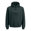 JACK & JONES Majica JORNorrebro temno zelena/bela