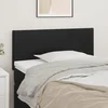 Vidaxl vidaXL Vzglavje za posteljo črno 90x5x78/88 cm umetno usnje