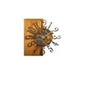 Wallity Zidni sat 7 A, 58x58x3 cm, Braon