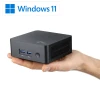 CSL Computer Mini-PC CSL Narrow Box Black / 8 GB / 500 GB M.2 SSD / Win 11 Home, (21944391)
