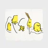 Cropp - Pakovanje od 5 para čarapa s dezenom Gudetama - white