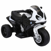 HOMCOM električno motorno kolo za otroke, največ 20 kg, z vozniškim dovoljenjem bmw, 3 kolesa, 6V akumulator, belo črno, 66x37x44cm