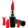 LIPSTICK VIBRATOR - BLACK/RED