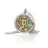 Aromaterapevtska ogrlica – OM čakra, 30 mm - Stainless Steal - Rojstni dan - Dan žena