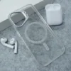 Maska Mag Case Bling Camera Bracket za iPhone 17 srebrna