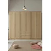 Hanah Home Ormar Baru 6 182, 206 x 182 x 52 cm, Bež