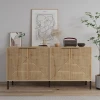 Hanah Home Konzolni stolić Lurea, 150x75x36 cm, Hrast-bijela