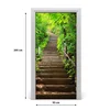 tulup.si Samolepilni tapete na vratih Stopnice do gozda 95x205 cm