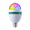 LED RGB disko žarnica E27 3W