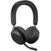 JABRA EVOLVE2 75, Link380a UC Stereo Black, EVOLVE2 75 headset Black UC, Link 380 BT adapter USB-A UC,1.2m USB-C to USB-A cable, carry pouch, warranty