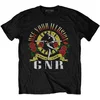 Guns N Roses Majica UYI World Tour Unisex Black M