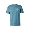 BILLABONG Majica ROCKIES ADIV  nebeško modra / lila / svetlo oranžna / bela