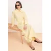 Trendyol Modest Ženska haljina Tctss26Eb00098, Žuta