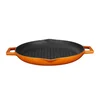 Grill pan, 26 cm, cast iron, orange color - LAVA brand