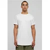 Long T-shirt with a long shape in white