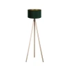 Brilagi - Podna lampa VELVET 1xE27/60W/230V bež/zelena