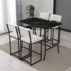Hanah Home Set barskih stolova i stolica, 110 x 70 x 92 cm, 5 delova, Krem